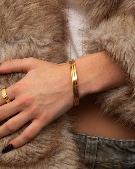 Golden Class Bangles