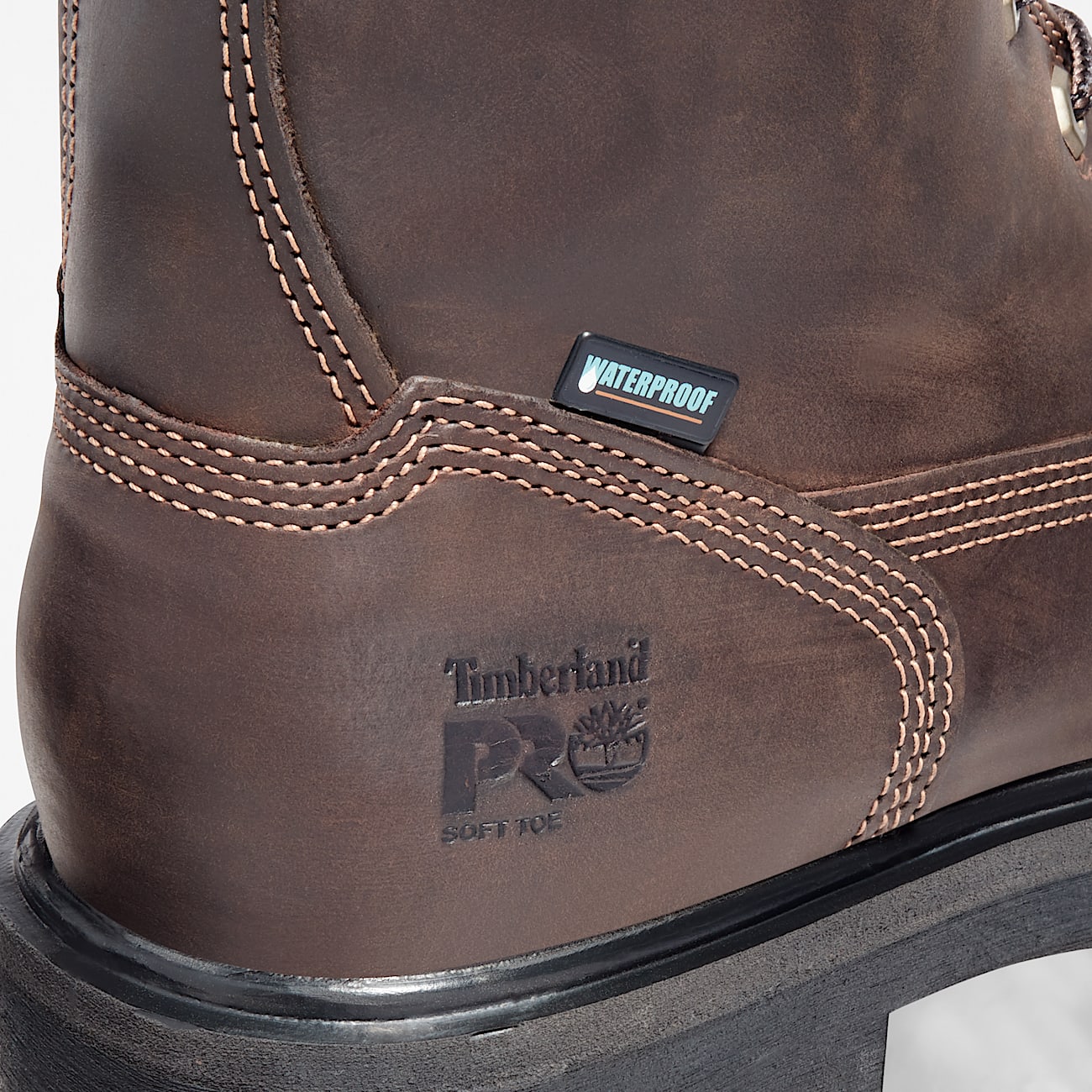 Men's Direct Attach 8'' Soft Toe Waterproof Insulated Work Boot