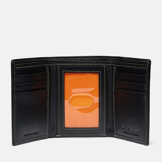 Men's Durham Leather Trifold Wallet