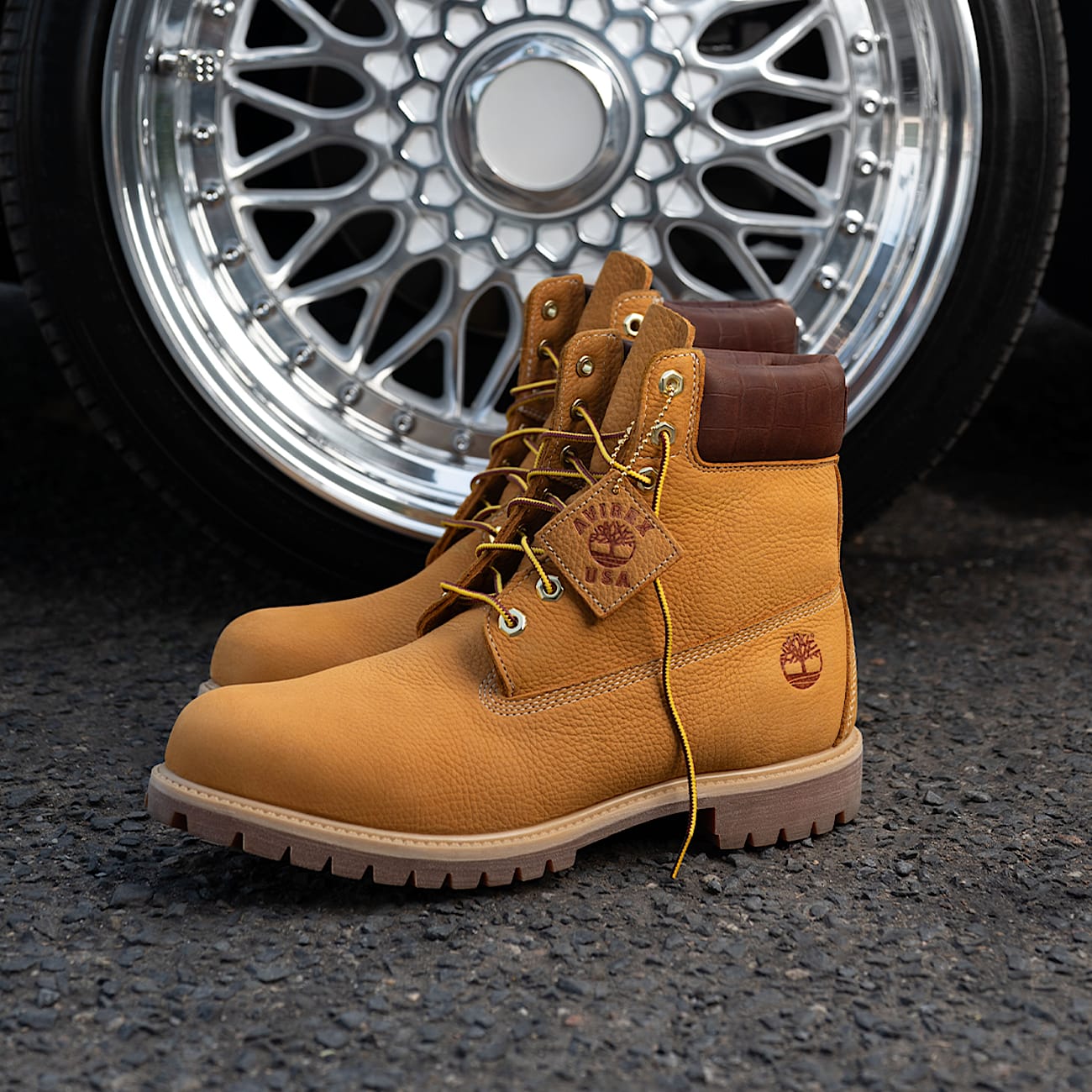 Men's TIMB x Avirex Premium 6-Inch Waterproof Boot