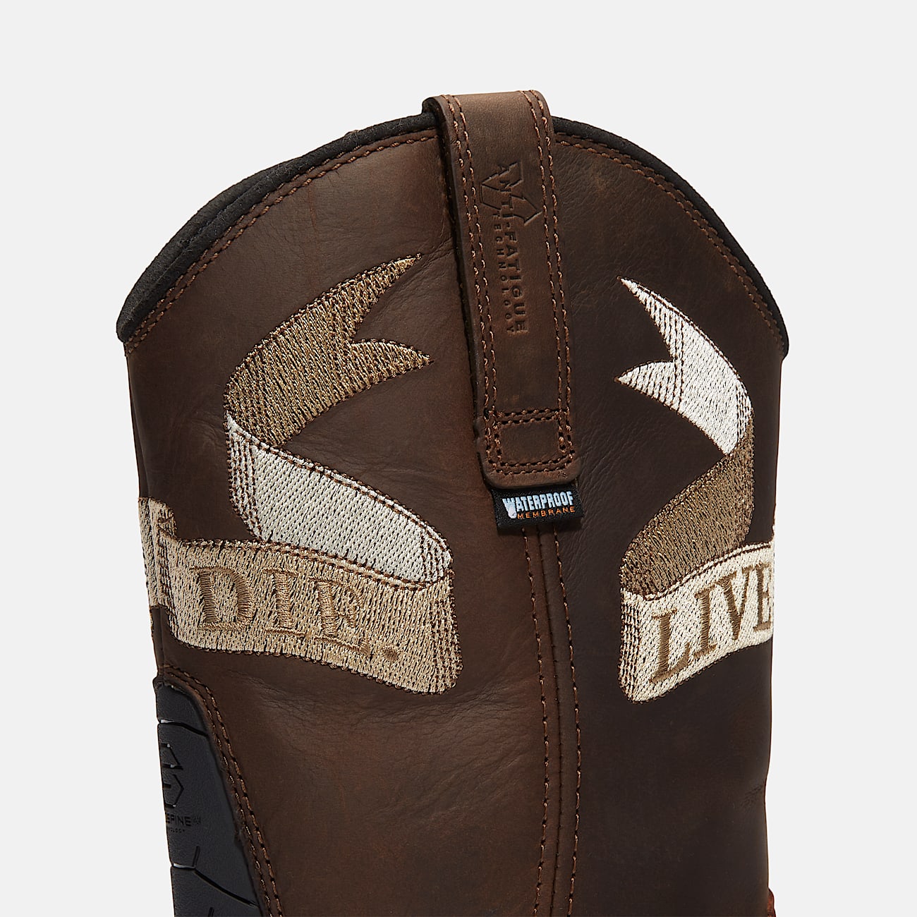 Men's True Grit Live Free or Die Pull-On Soft Toe Waterproof Work Boot