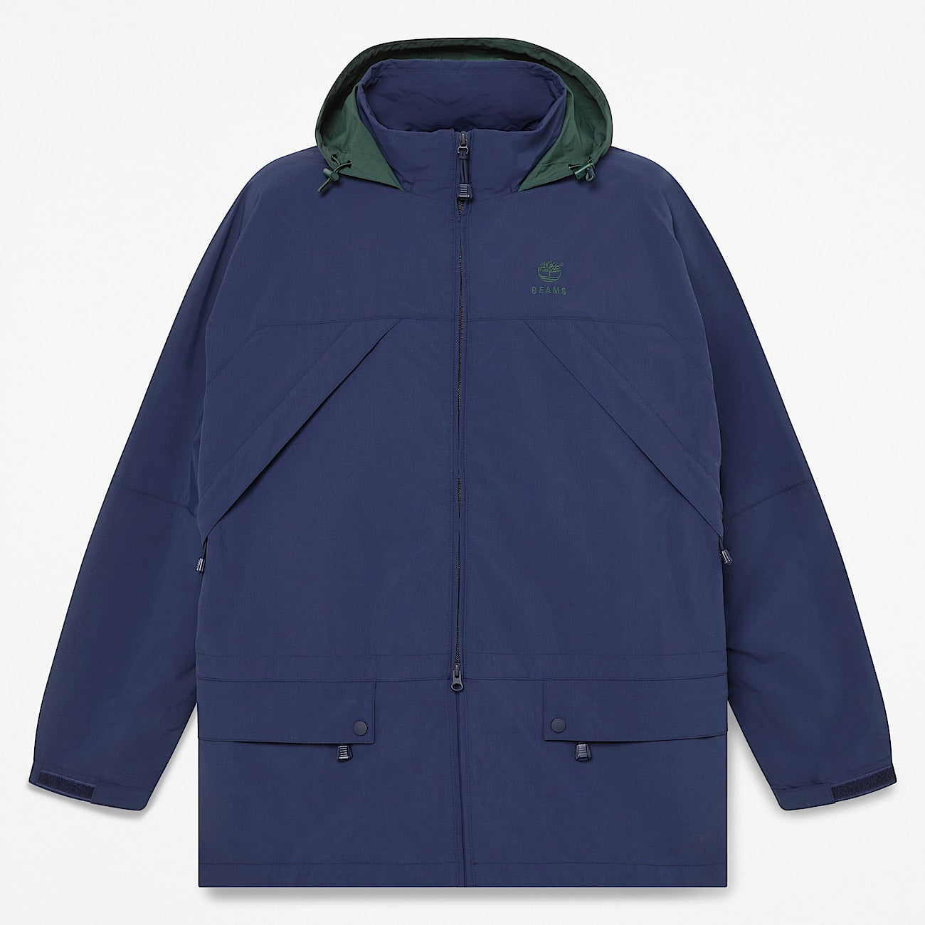 Men's TIMB x BEAMS Nylon Zip Up Convertible Jacket