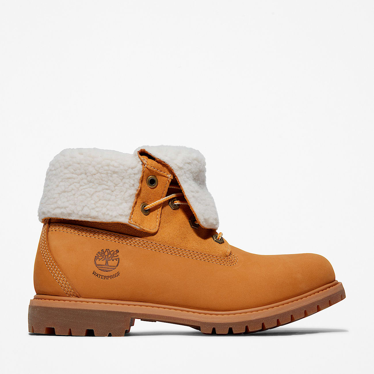 Women's TIMB Warm-Lined Waterproof Roll-Top Boot