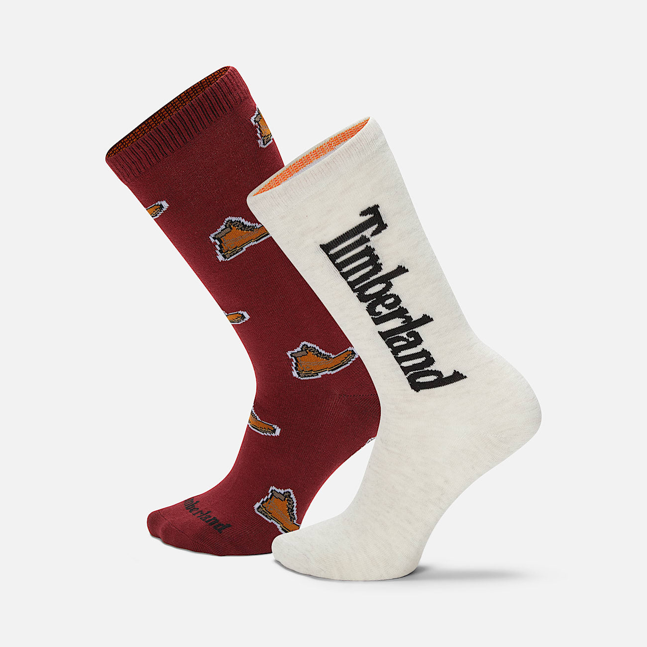 2-Pack TIMB All Over Print Crew Sock