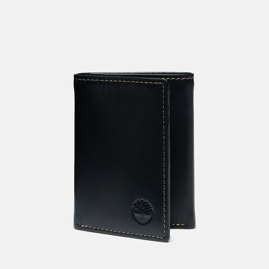 Men's Durham Leather Trifold Wallet
