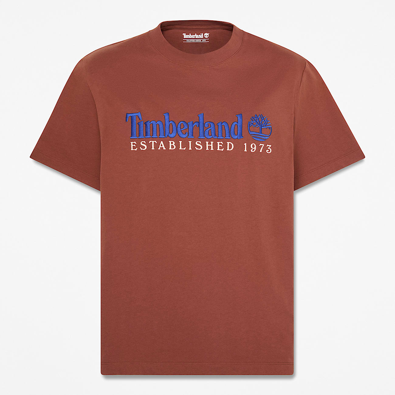 Men's Established 1973 Embroidered Short-Sleeve T-Shirt