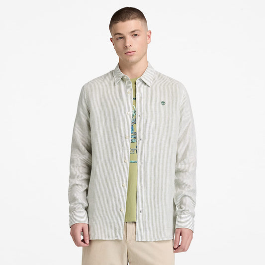Men's Mill Brook Regular Fit Linen Shirt