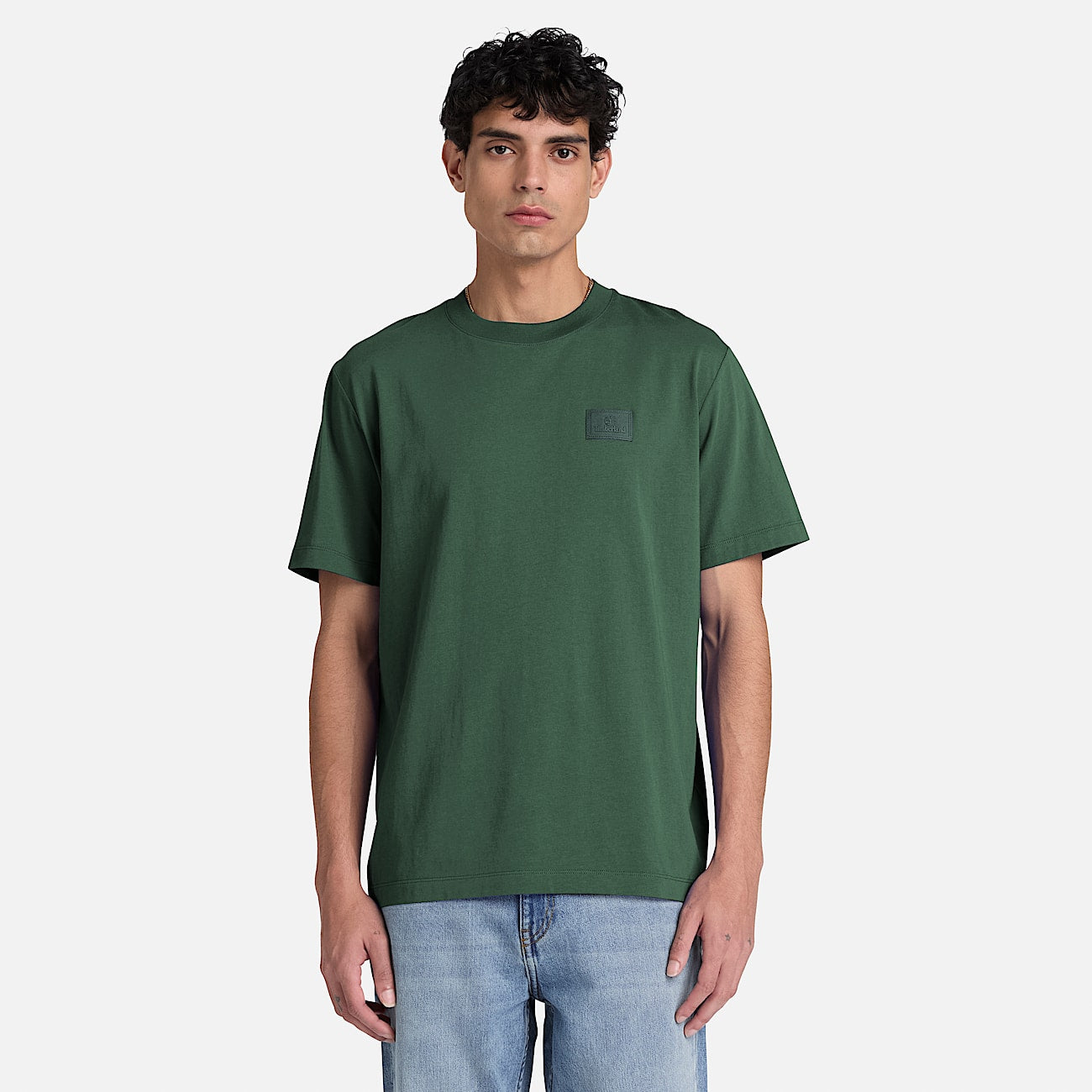 Men's Silicon Badge Short-Sleeve T-Shirt