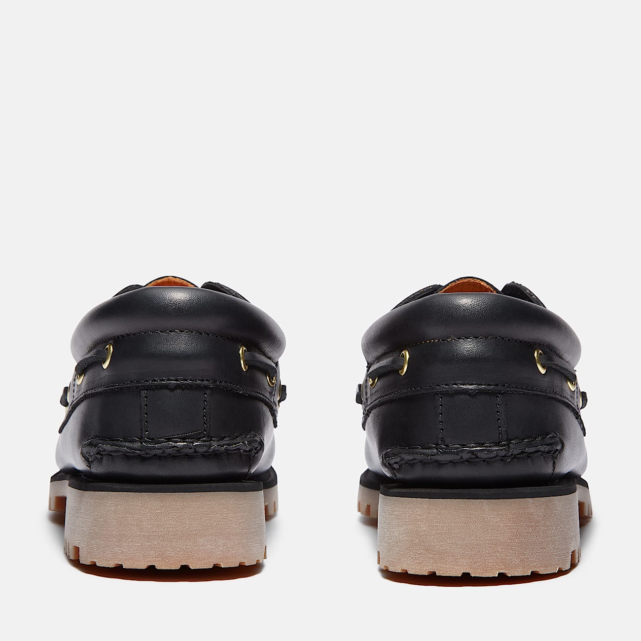 Men's TIMB Authentic 3-Eye Lug Handsewn Boat Shoe
