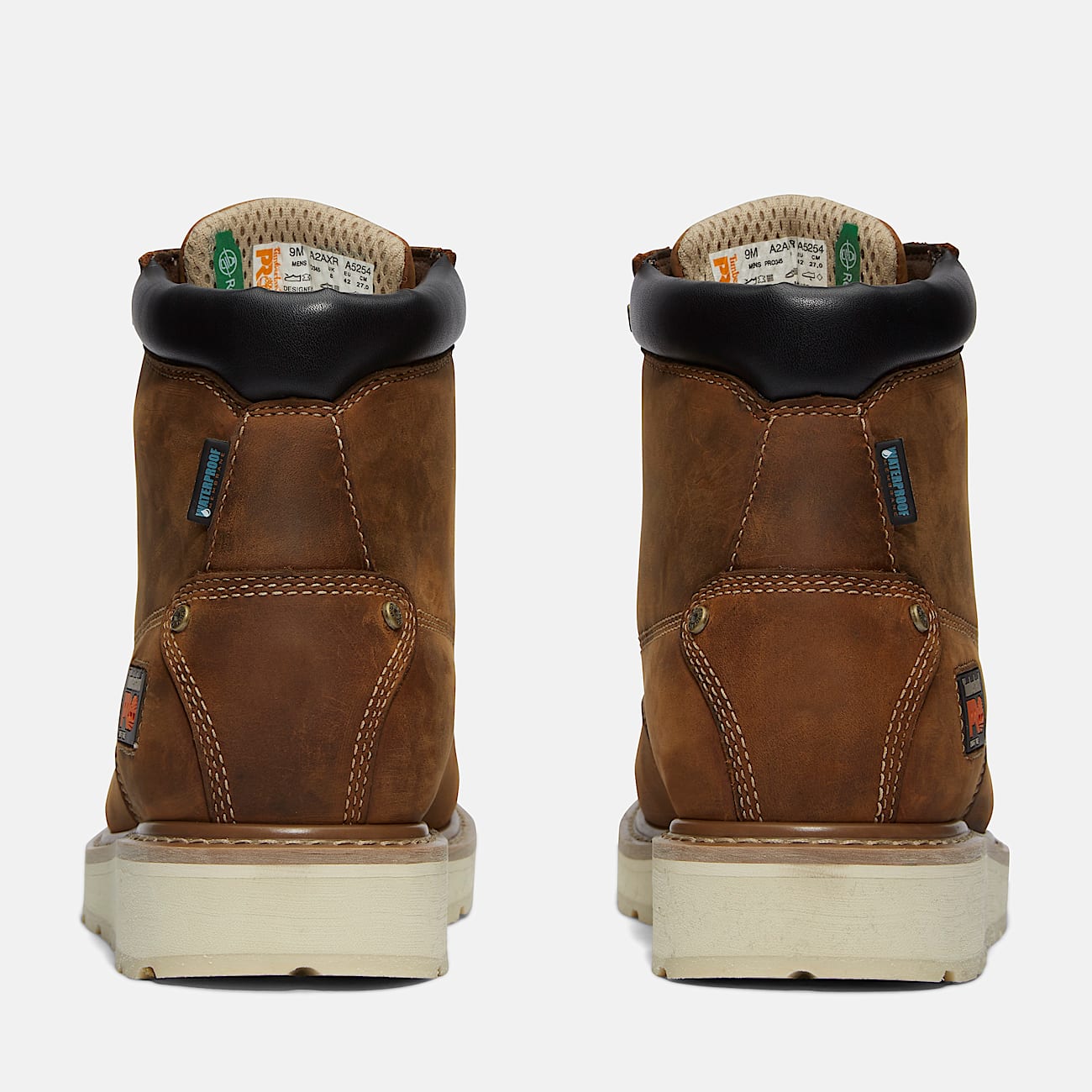 Men's TIMB PRO Gridworks 6'' Waterproof Moc-Toe Work Boot
