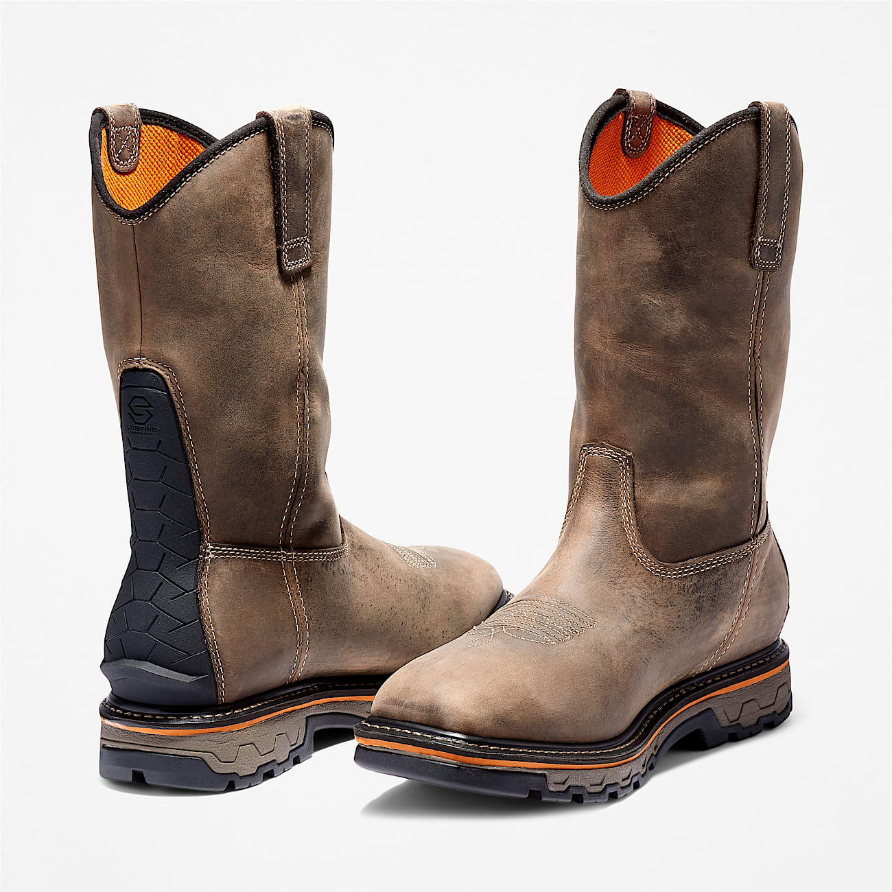 Men's True Grit Pull On Waterproof Work Boot