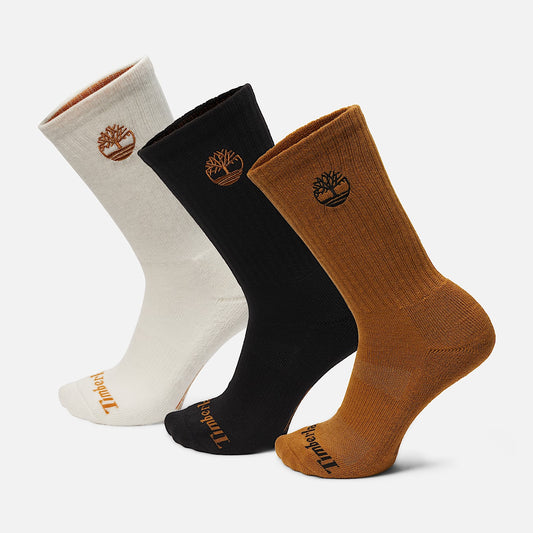 Newmarket Village 3-Pack Logo Crew Sock