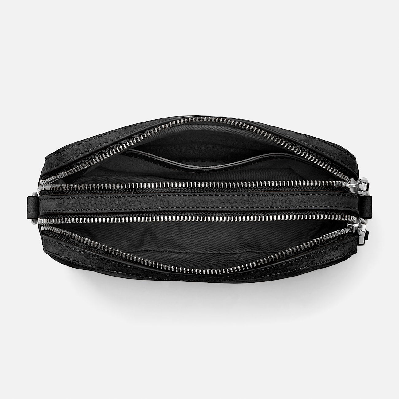 Pebbled Leather Camera Bag