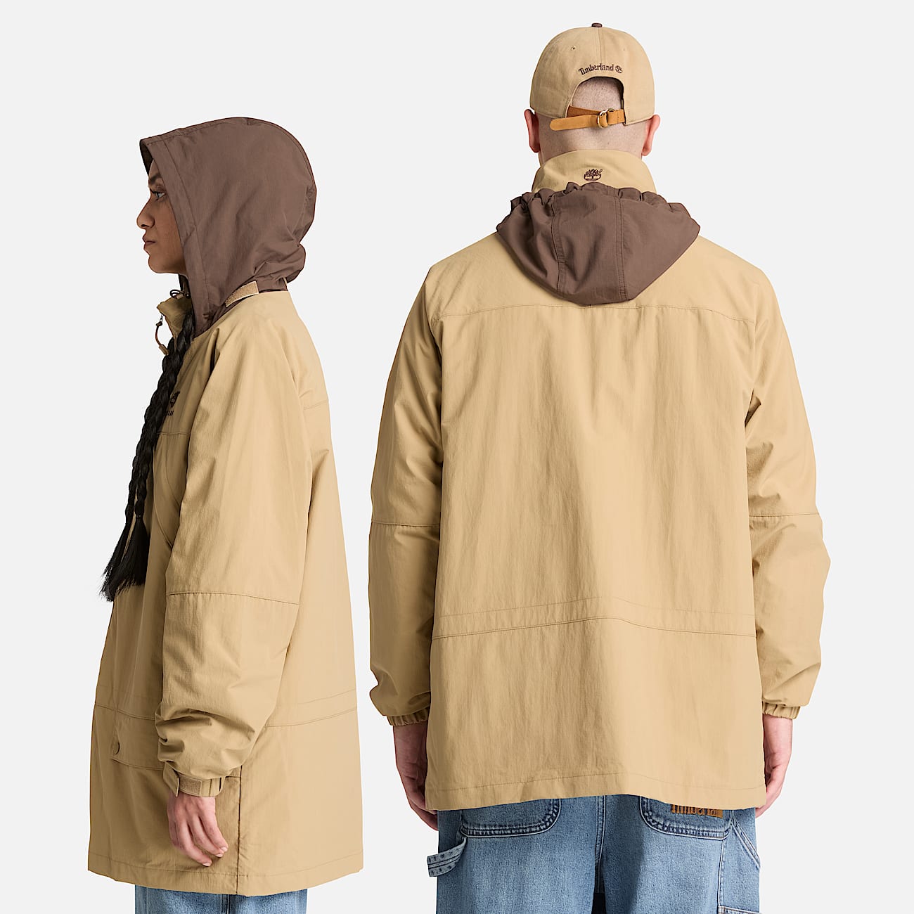 Women's TIMB x BEAMS Nylon Zip Up Convertible Jacket