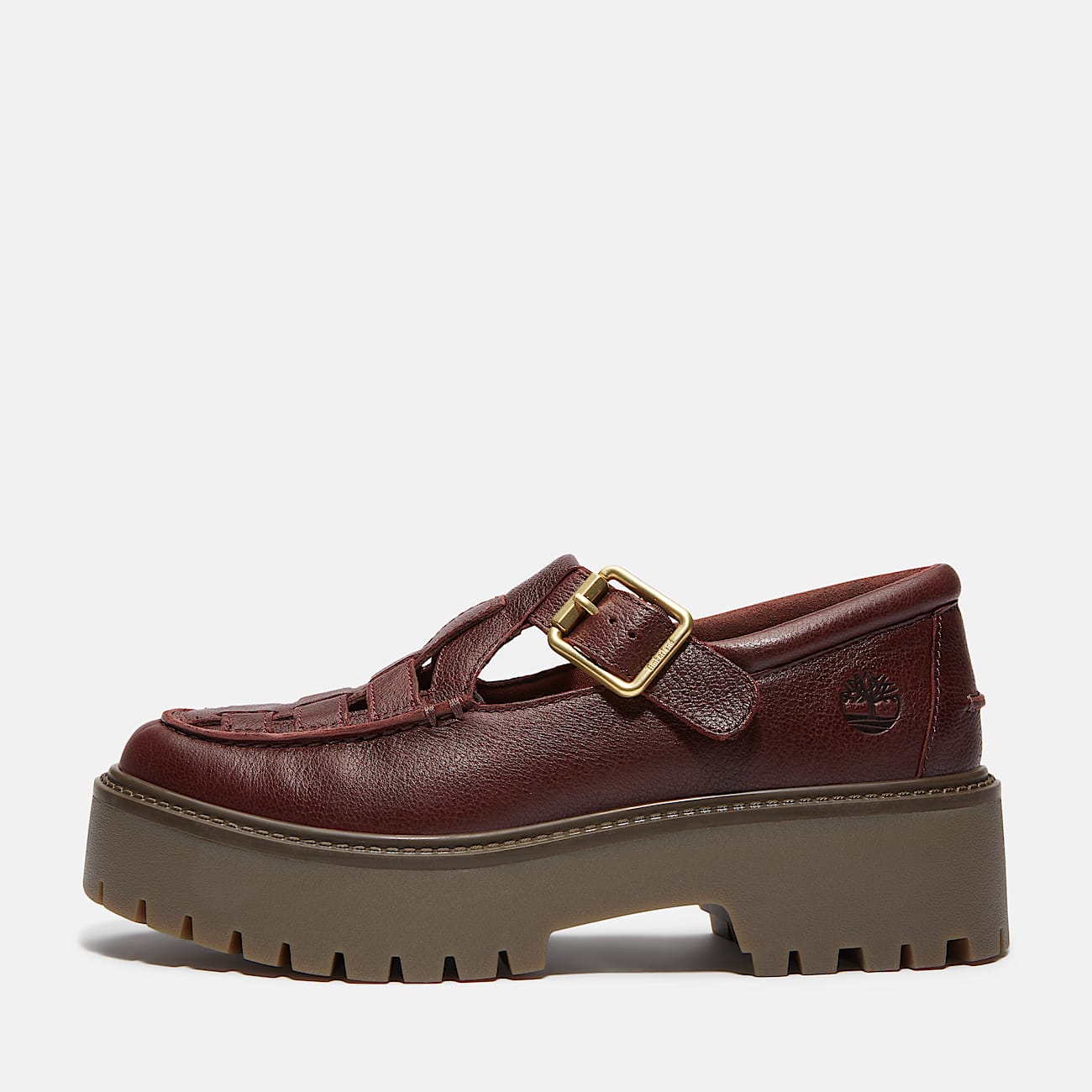 Women's Stone Street Platform Buckle Shoe