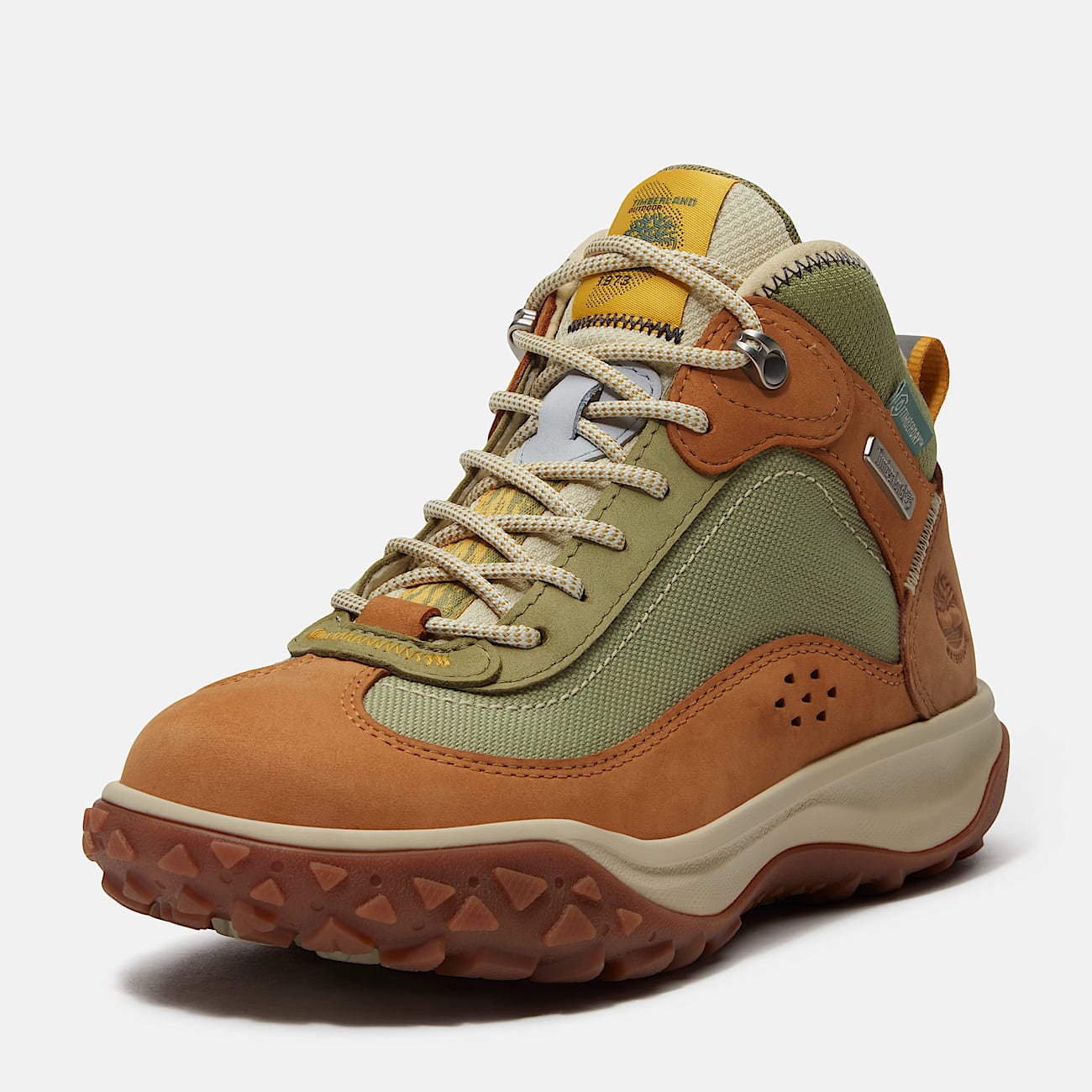 Women's TIMB Cush Motion 7 Mid Waterproof Sneaker