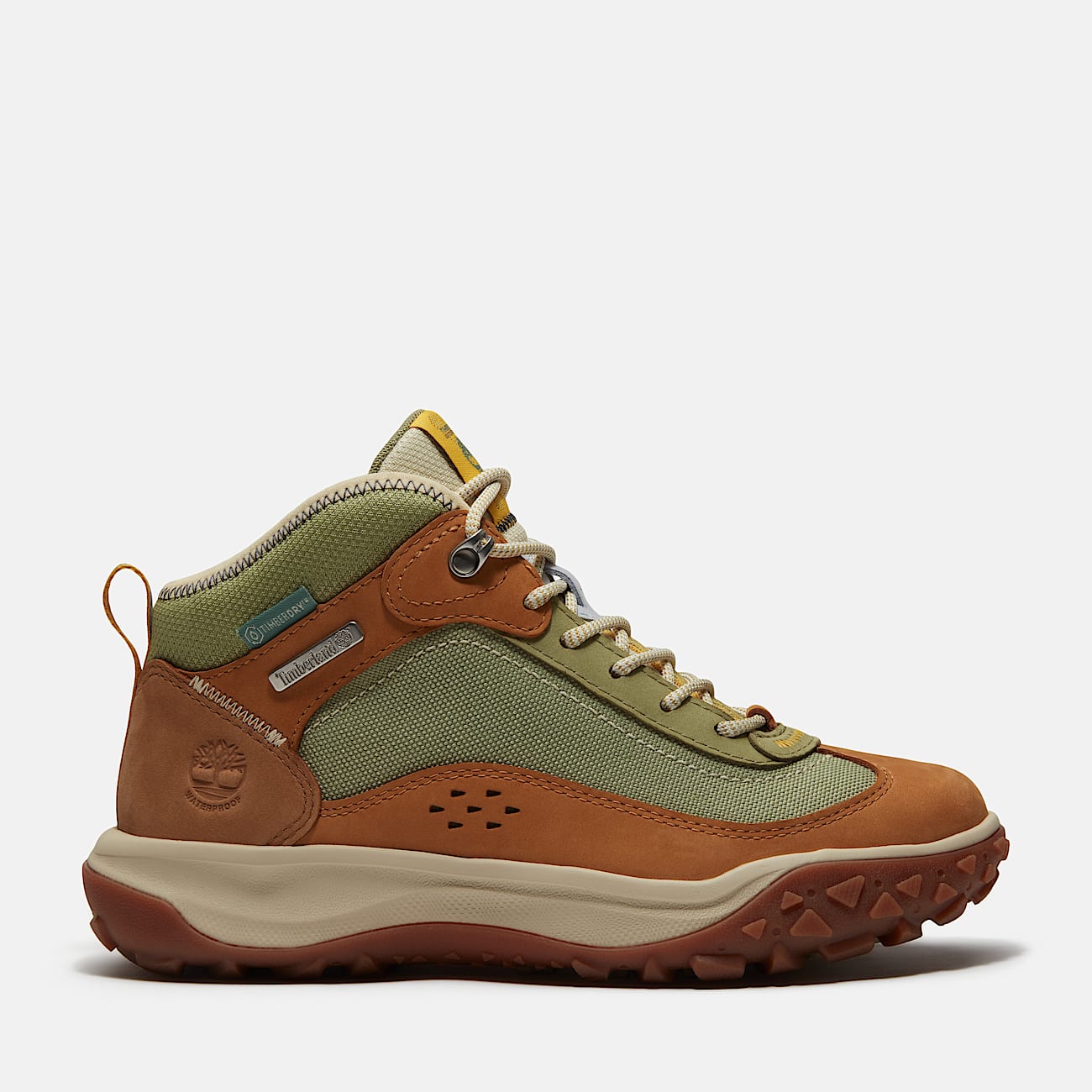 Women's TIMB Cush Motion 7 Mid Waterproof Sneaker