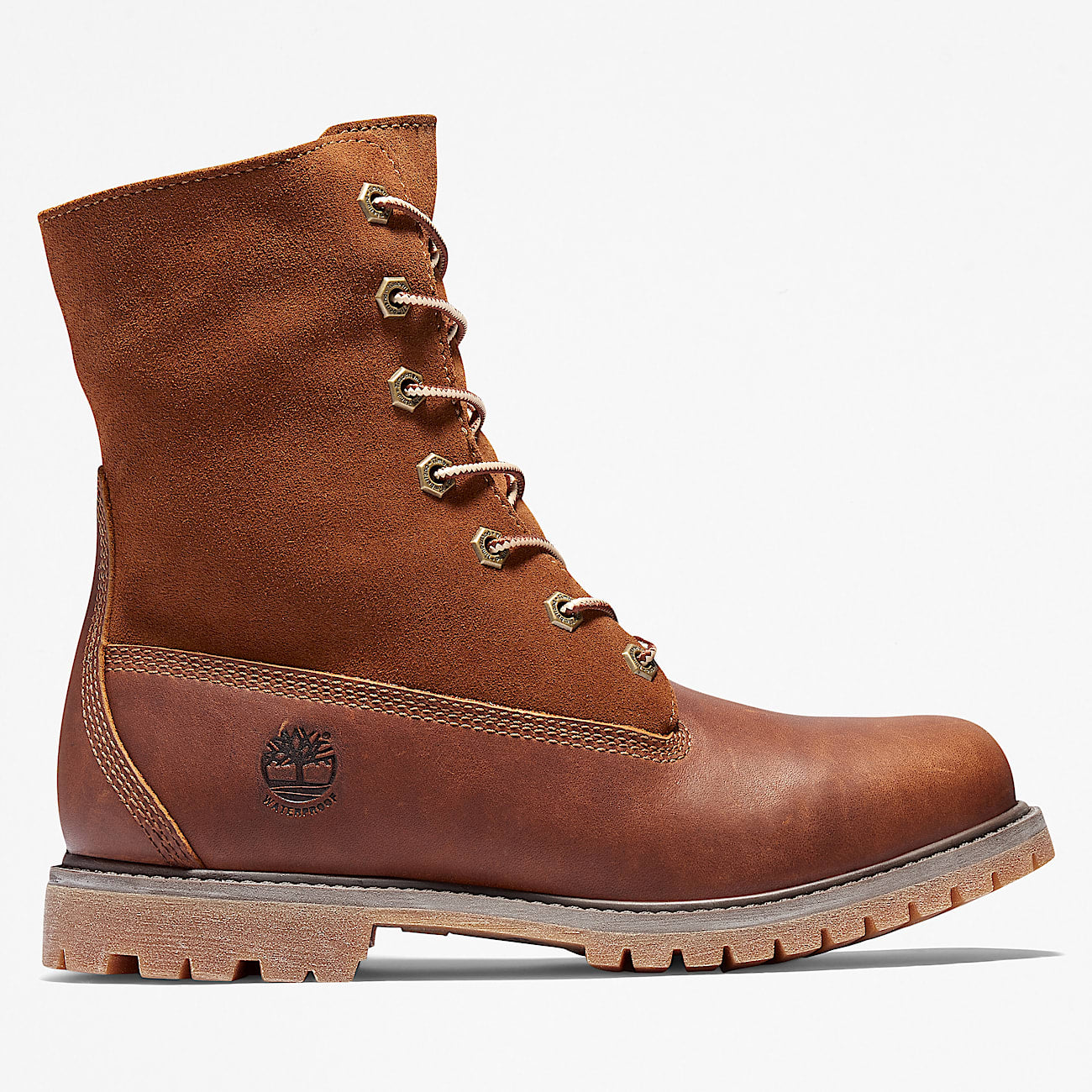 Women's TIMB Warm-Lined Waterproof Roll-Top Boot