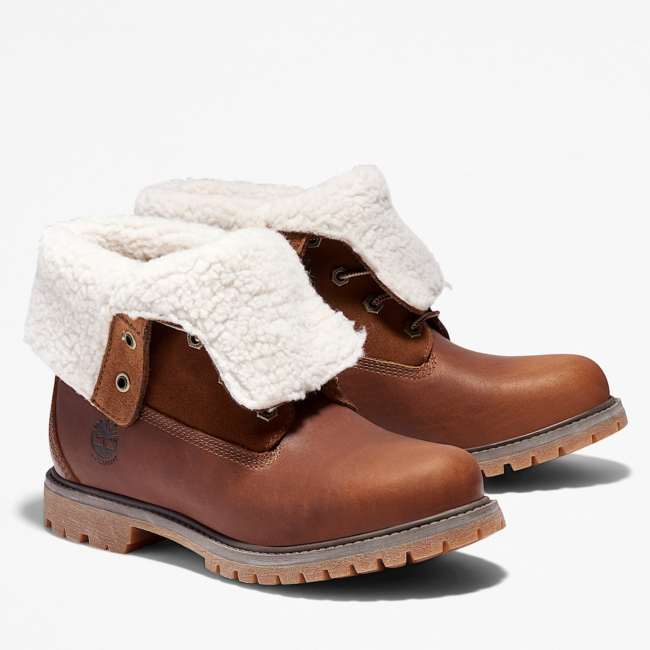 Women's TIMB Warm-Lined Waterproof Roll-Top Boot