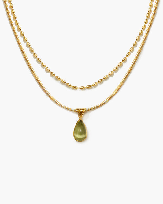 Waterdrop Necklace Set