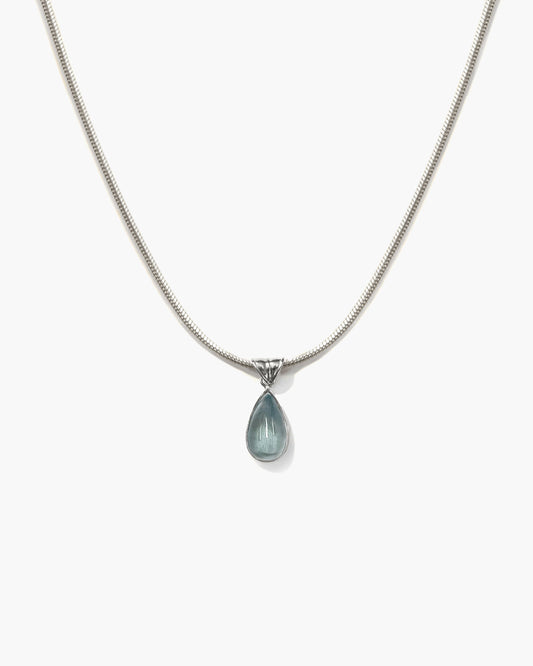 Waterdrop Necklace in Marine Blue